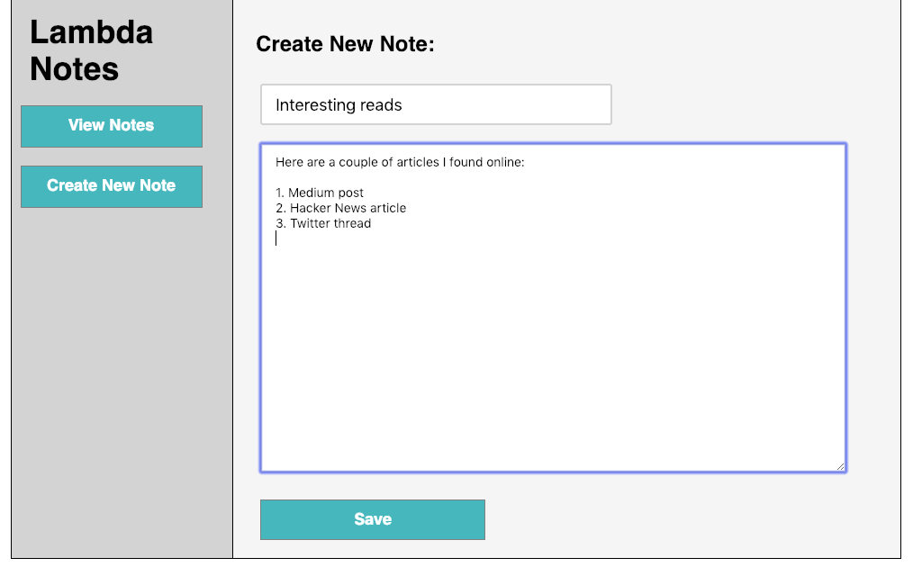 Lambda Notes image